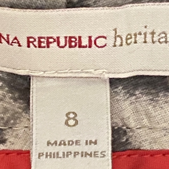Banana Republic heritage collection linen/cotton blend shorts. Sz 8 - Picture 13 of 14